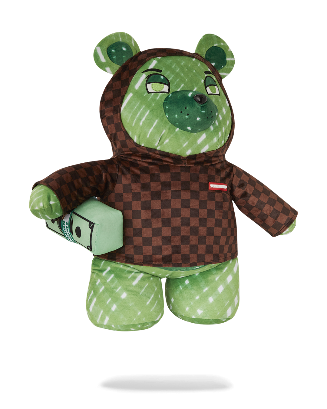 SPRAYGROUND SHARKS IN PARIS FADE AWAY HOODIE MONEYBEAR TEDDYBEAR BACKPACK