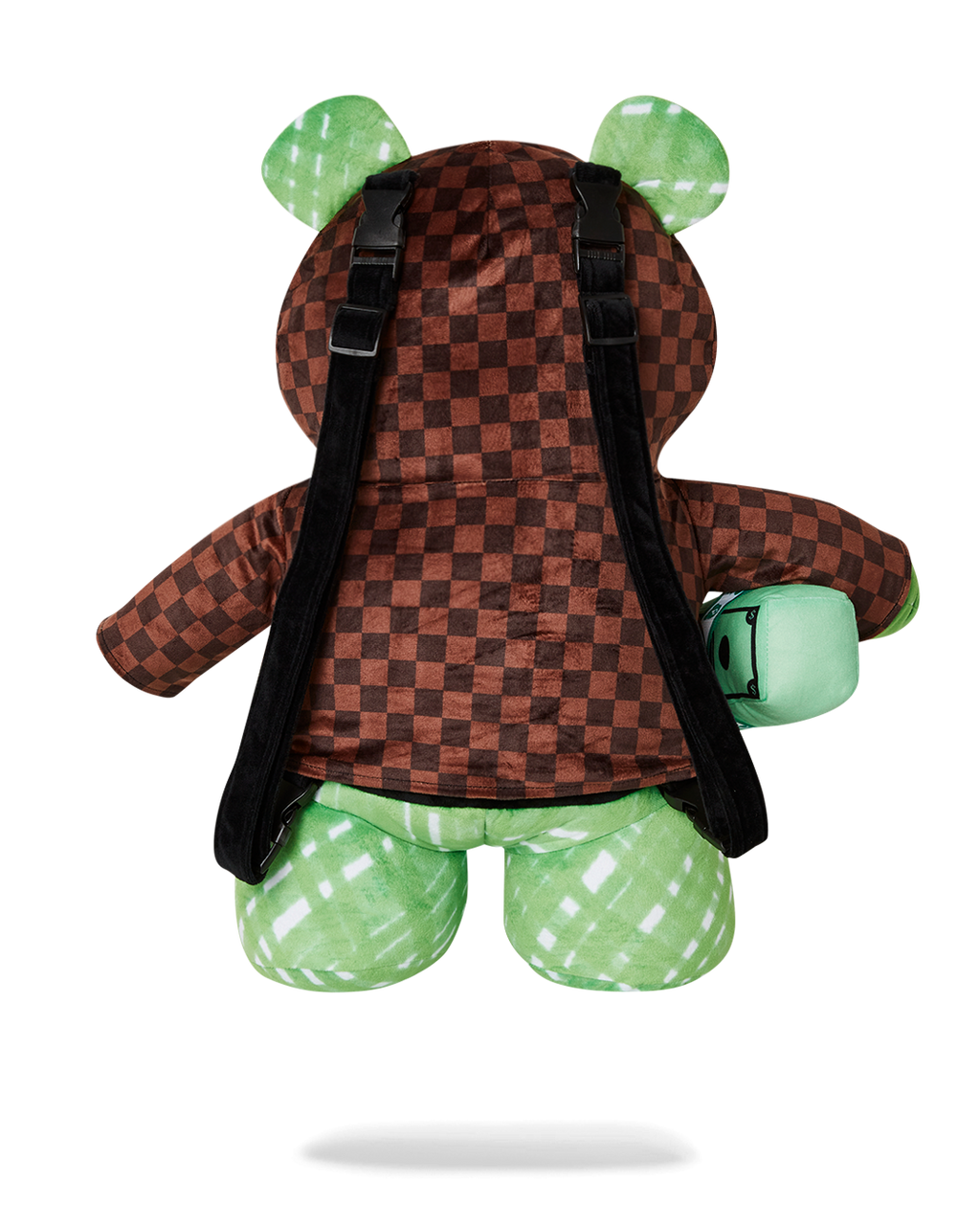 SPRAYGROUND SHARKS IN PARIS FADE AWAY HOODIE MONEYBEAR TEDDYBEAR BACKPACK