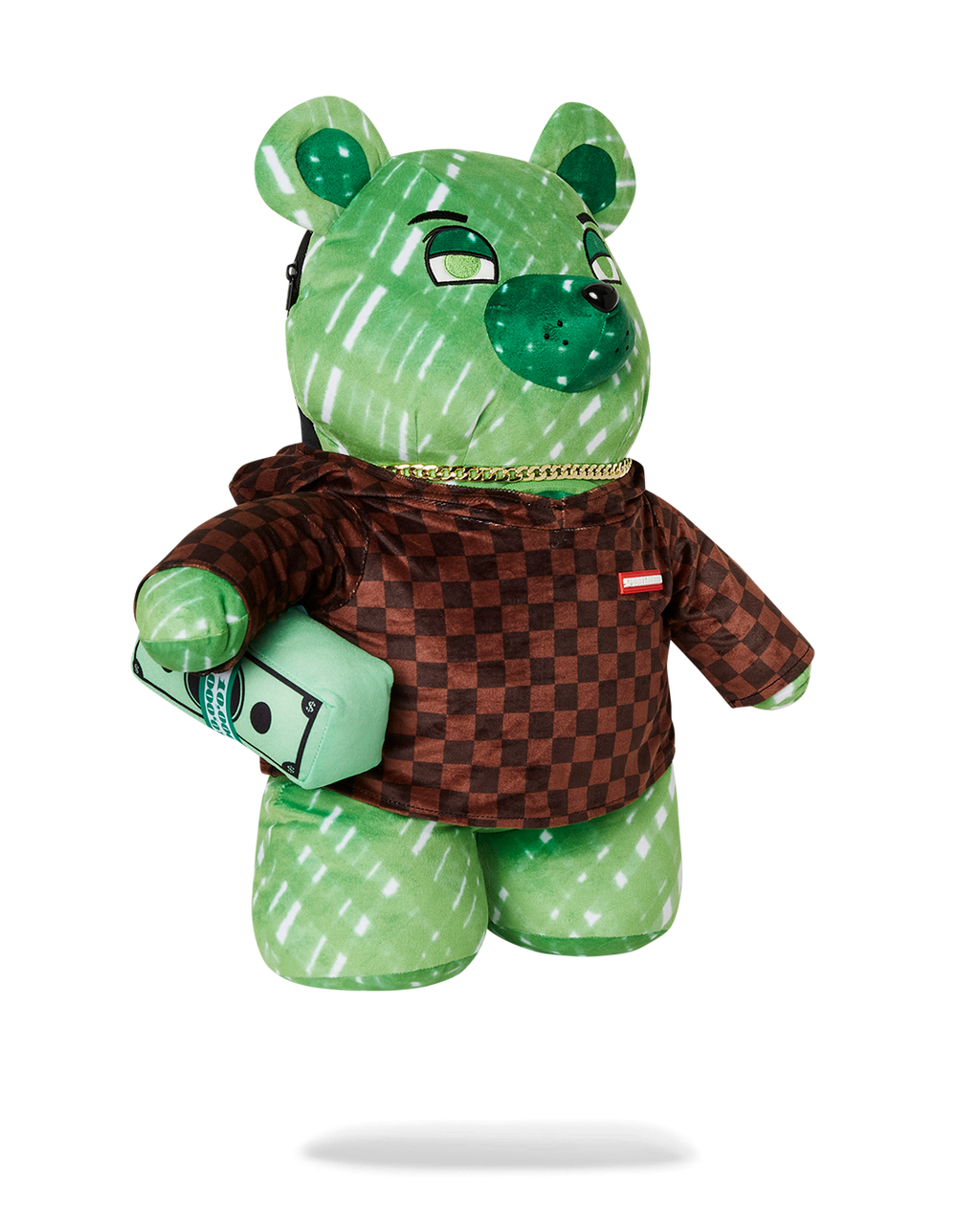 SPRAYGROUND SHARKS IN PARIS FADE AWAY HOODIE MONEYBEAR TEDDYBEAR BACKPACK