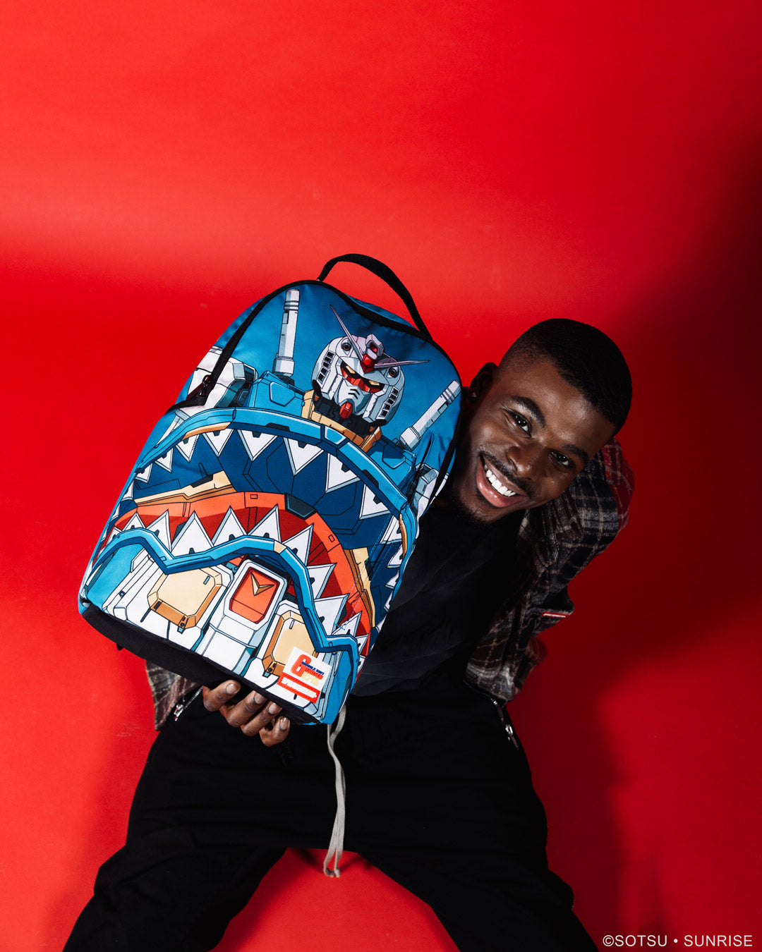 SPRAYGROUND GUNDAM SHARK DLXSR BACKPACK