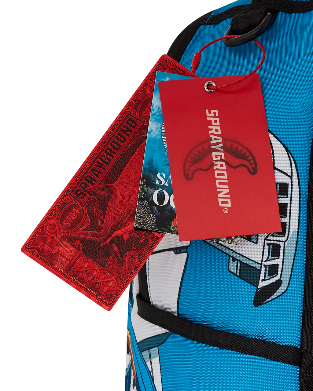 SPRAYGROUND GUNDAM SHARK DLXSR BACKPACK