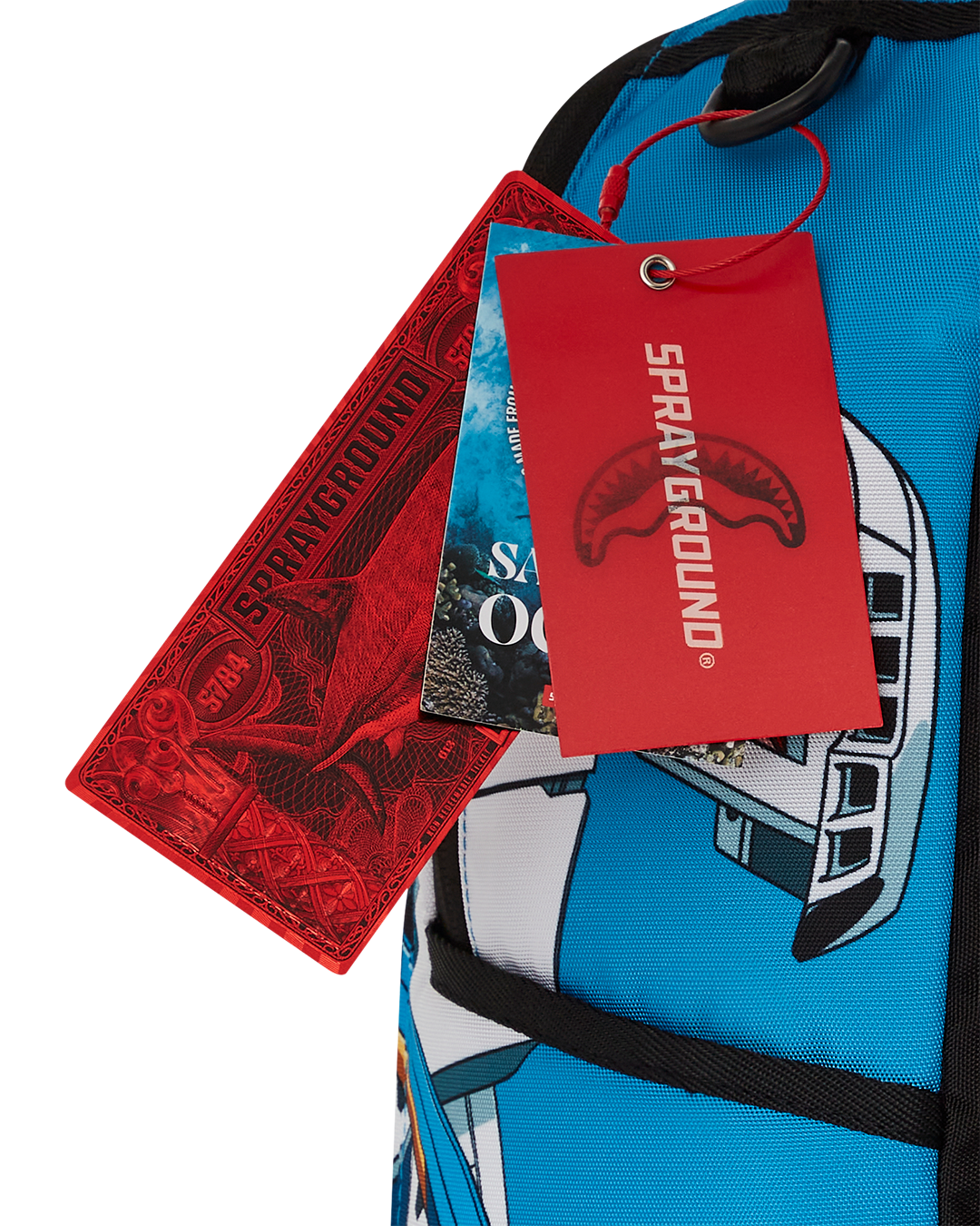 SPRAYGROUND GUNDAM SHARK DLXSR BACKPACK