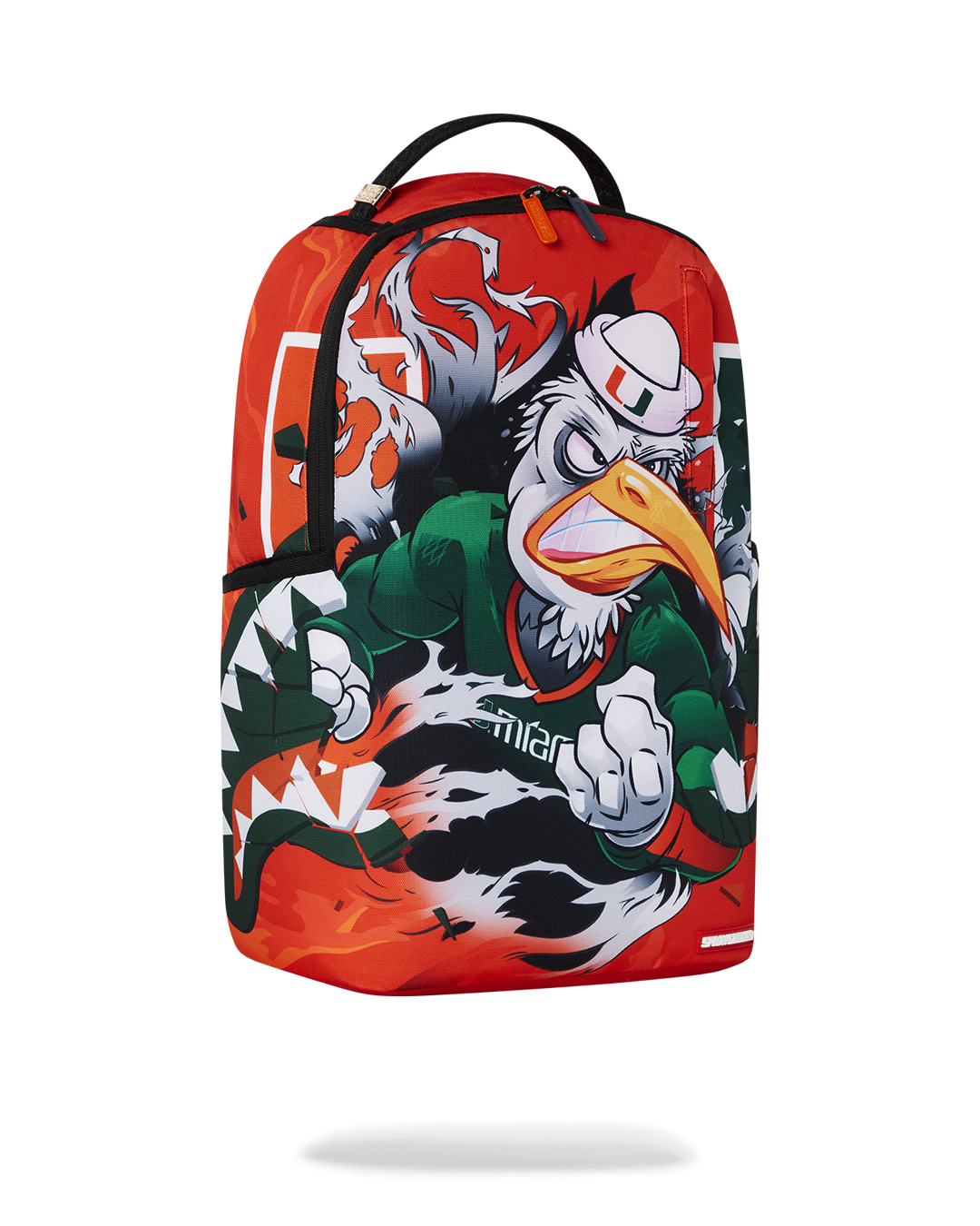 SPRAYGROUND UNIVERSITY OF MIAMI CLAP BACK DLXSR BACKPACK