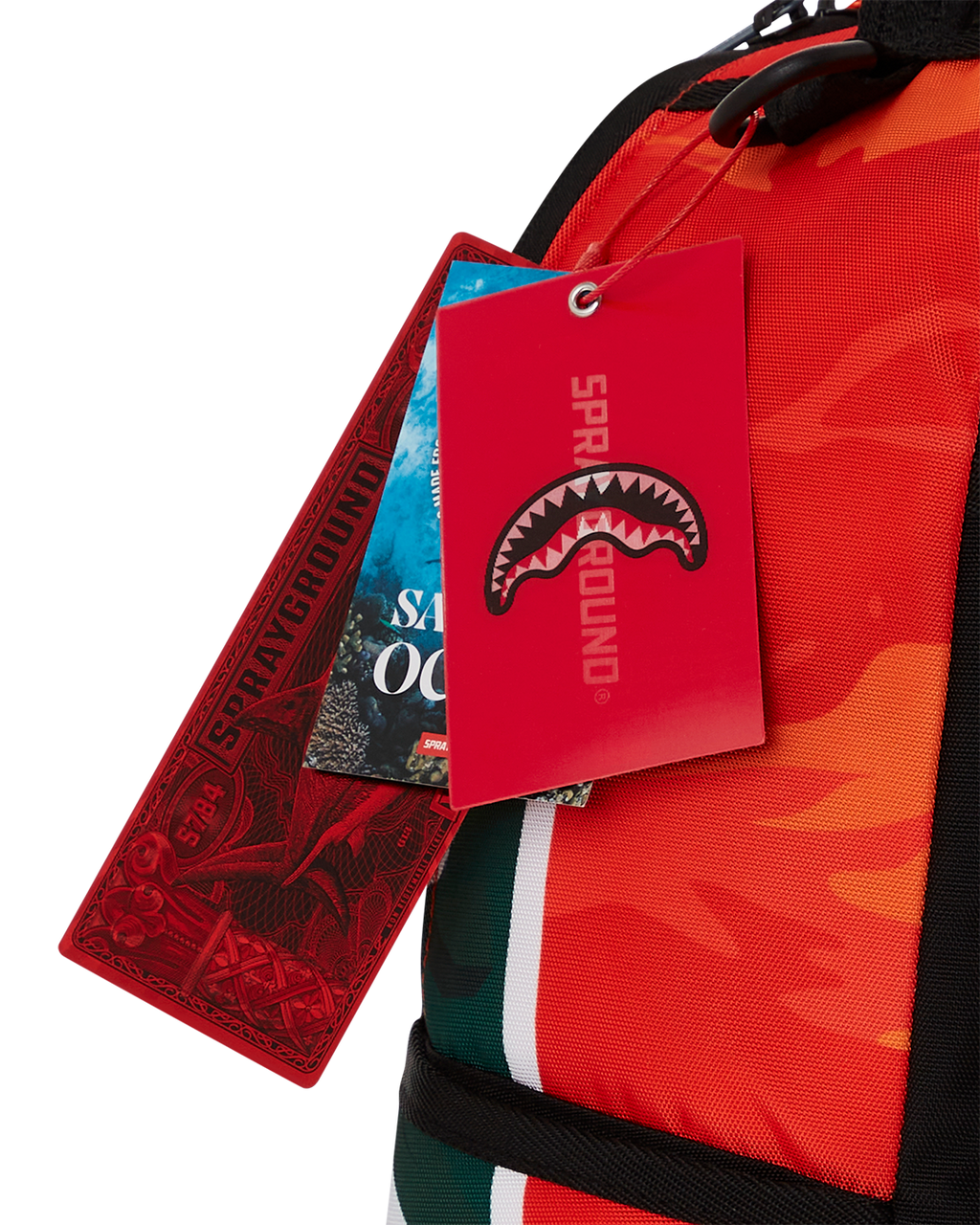 SPRAYGROUND UNIVERSITY OF MIAMI CLAP BACK DLXSR BACKPACK