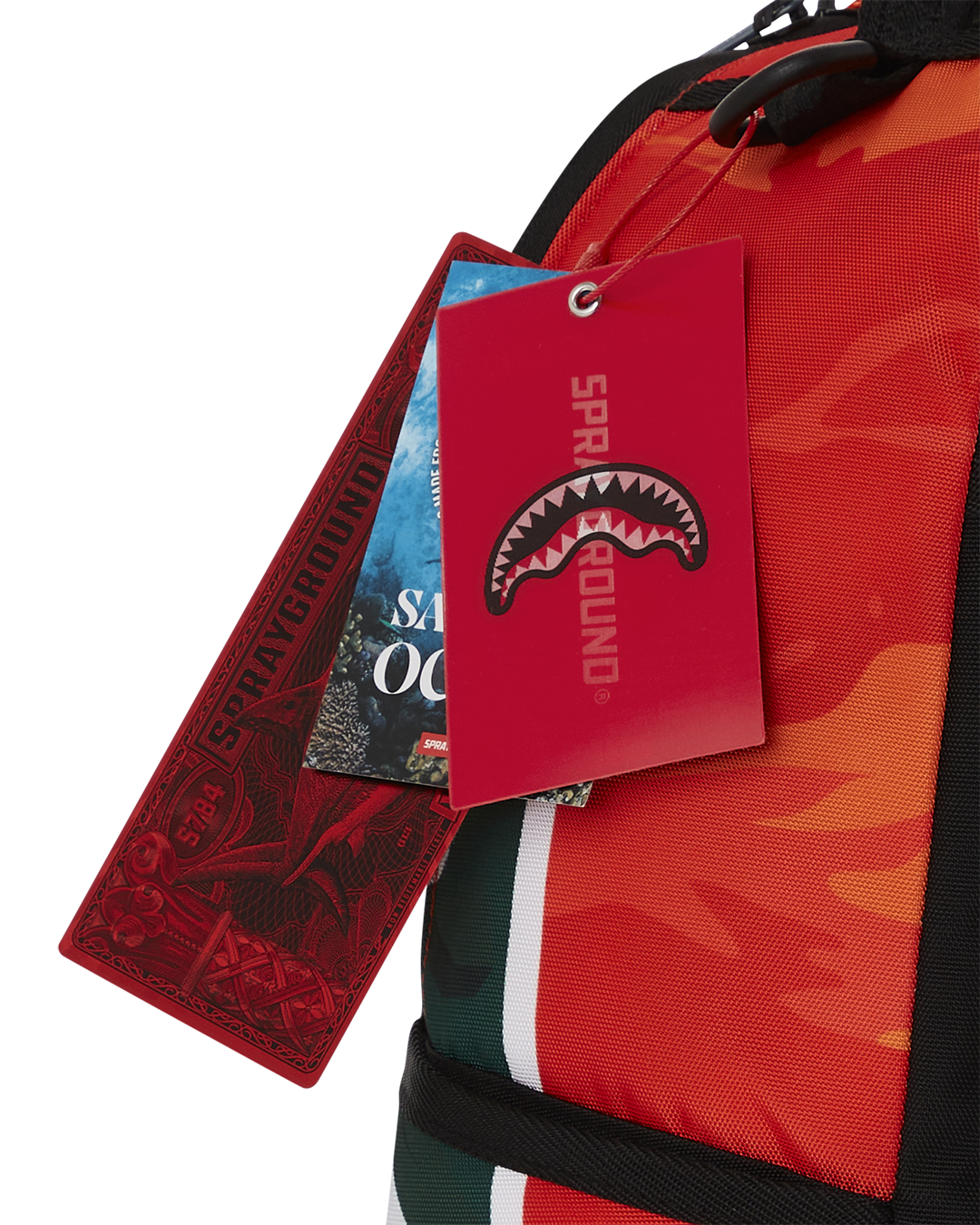 SPRAYGROUND UNIVERSITY OF MIAMI CLAP BACK DLXSR BACKPACK