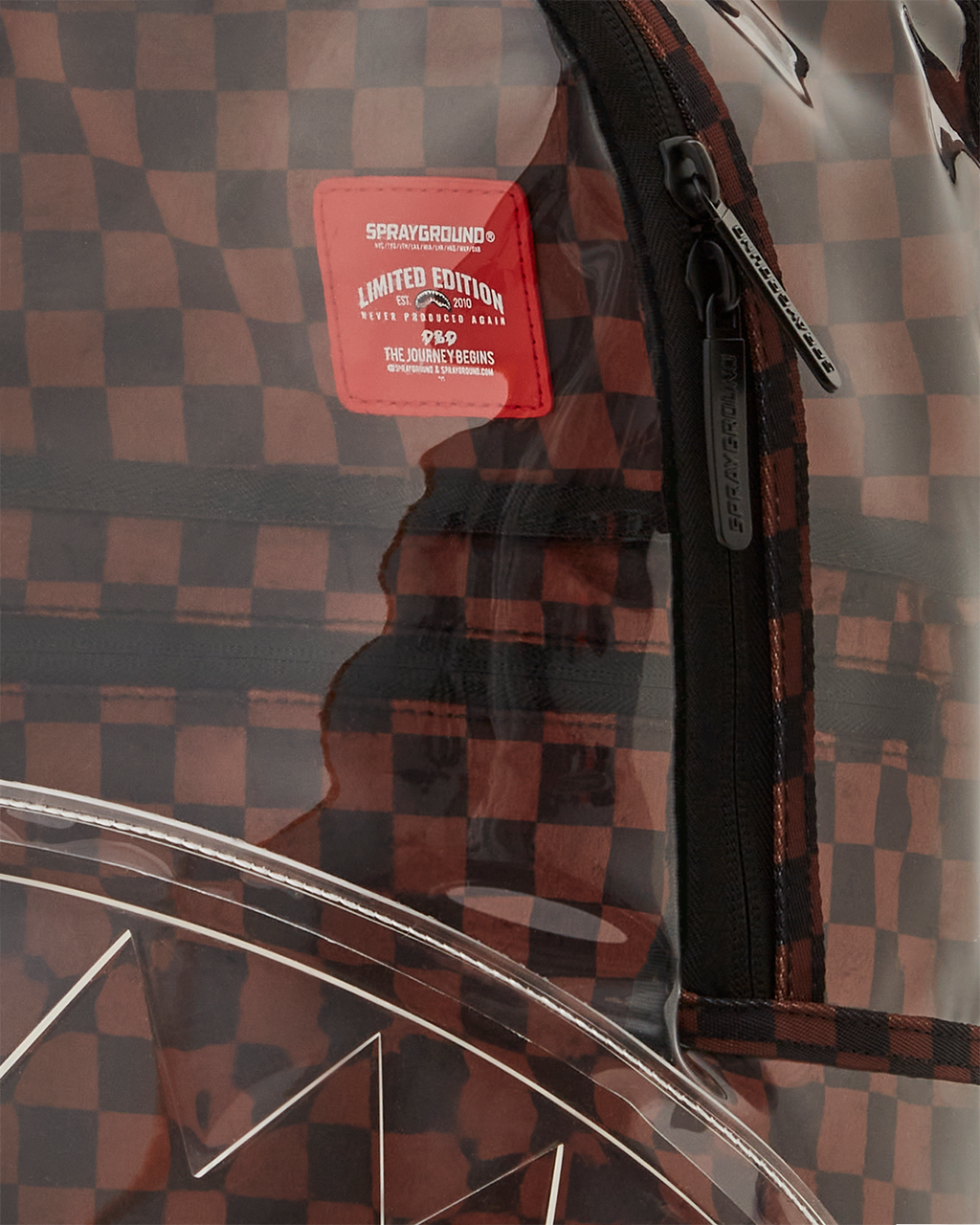 SPRAYGROUND LOUD AND CLEAR - CLEAR DLX BACKPACK