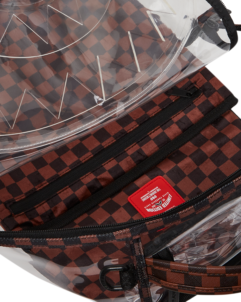SPRAYGROUND LOUD AND CLEAR - CLEAR DLX BACKPACK