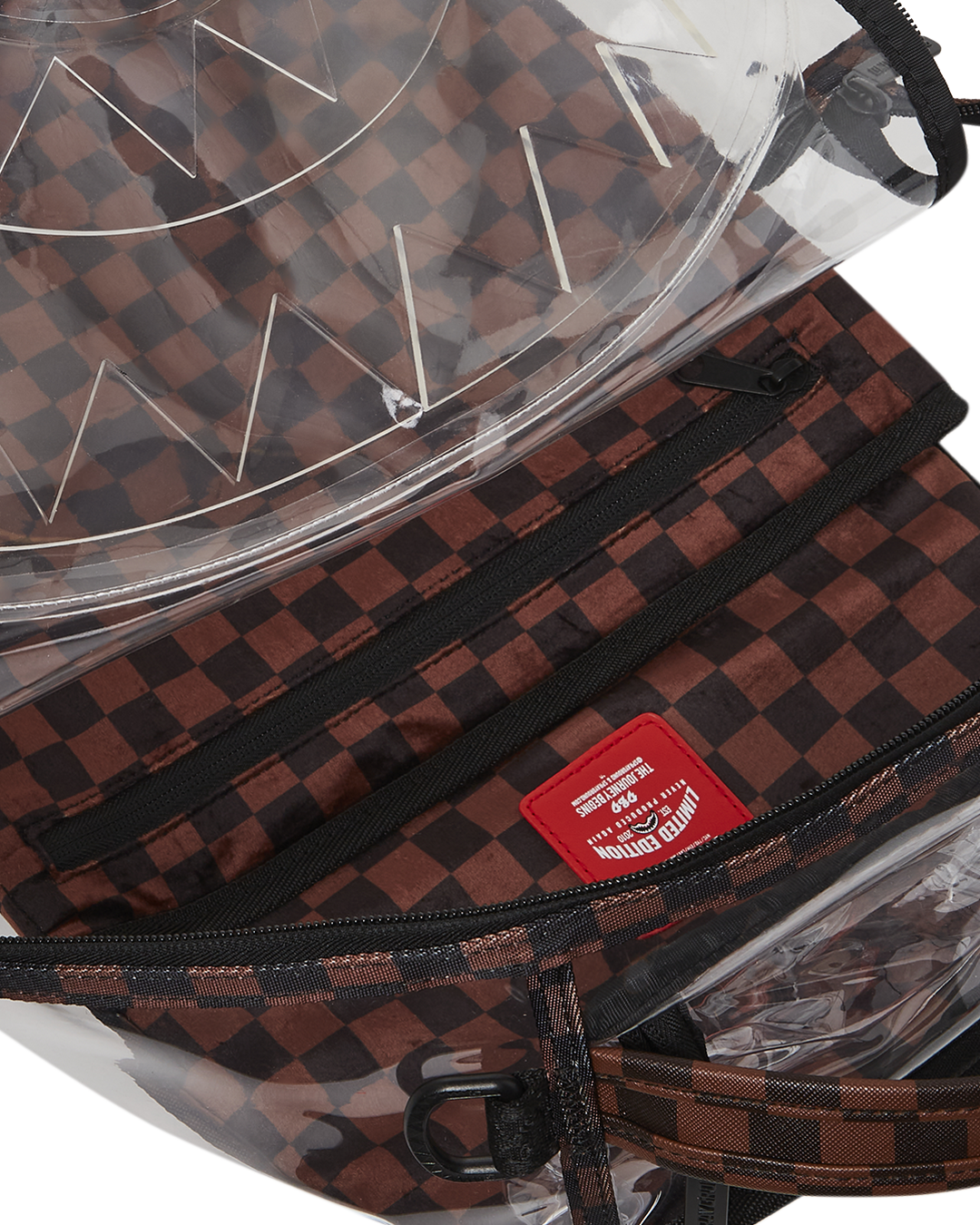 SPRAYGROUND LOUD AND CLEAR - CLEAR DLX BACKPACK