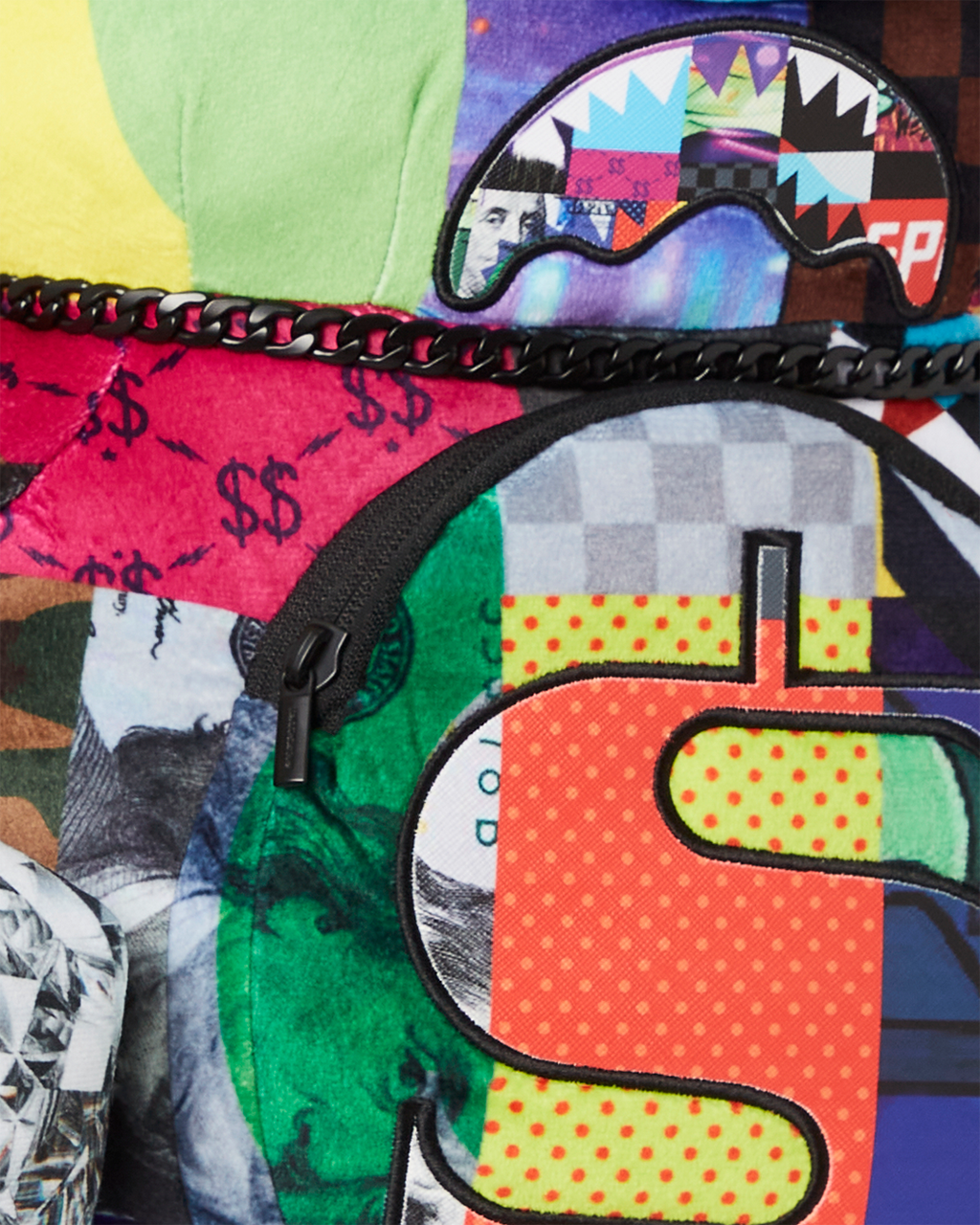 SPRAYGROUND SHARK MASTERPIECES MONEYBEAR TEDDYBEAR BACKPACK