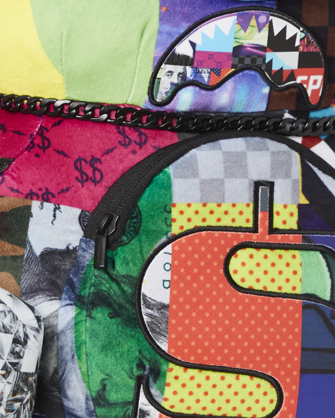SPRAYGROUND SHARK MASTERPIECES MONEYBEAR TEDDYBEAR BACKPACK