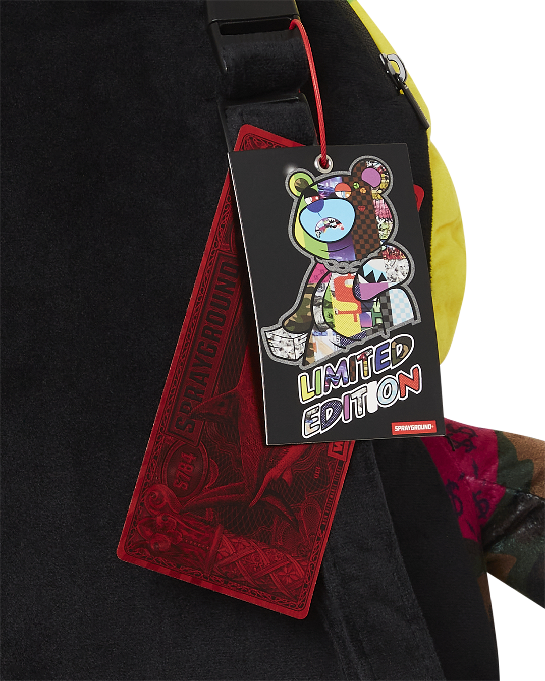 SPRAYGROUND SHARK MASTERPIECES MONEYBEAR TEDDYBEAR BACKPACK