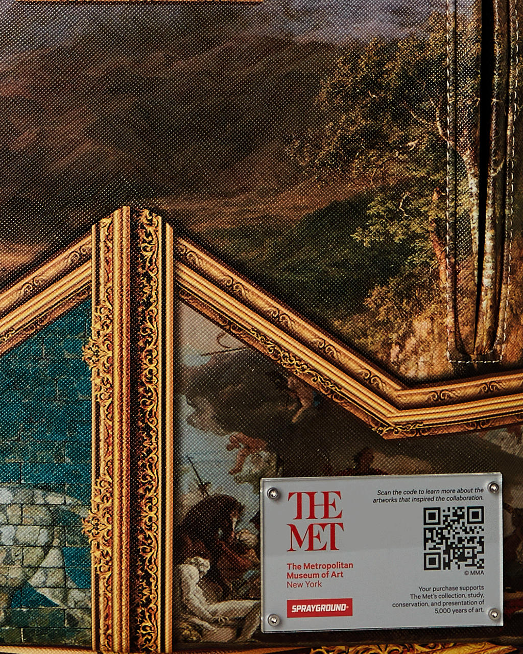SPRAYGROUND THE MET MASTERPIECES BACKPACK