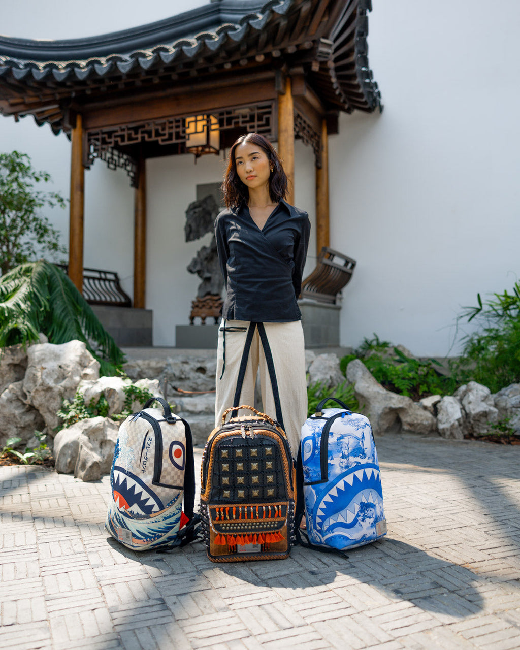 SPRAYGROUND THE MET HOKUSAI GREAT WAVE BACKPACK