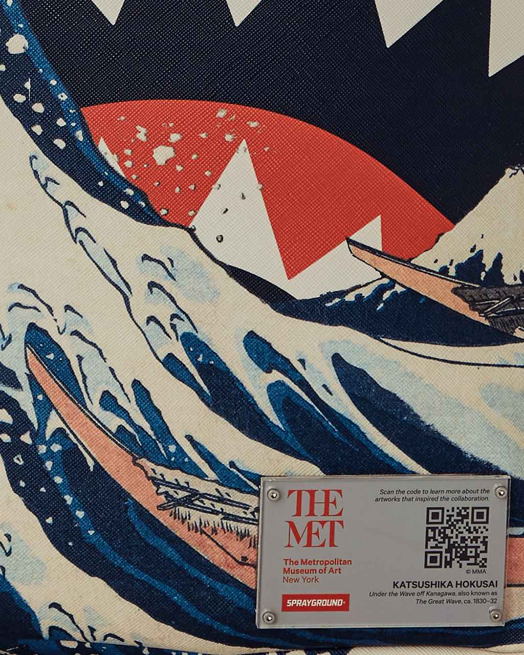 SPRAYGROUND THE MET HOKUSAI GREAT WAVE BACKPACK