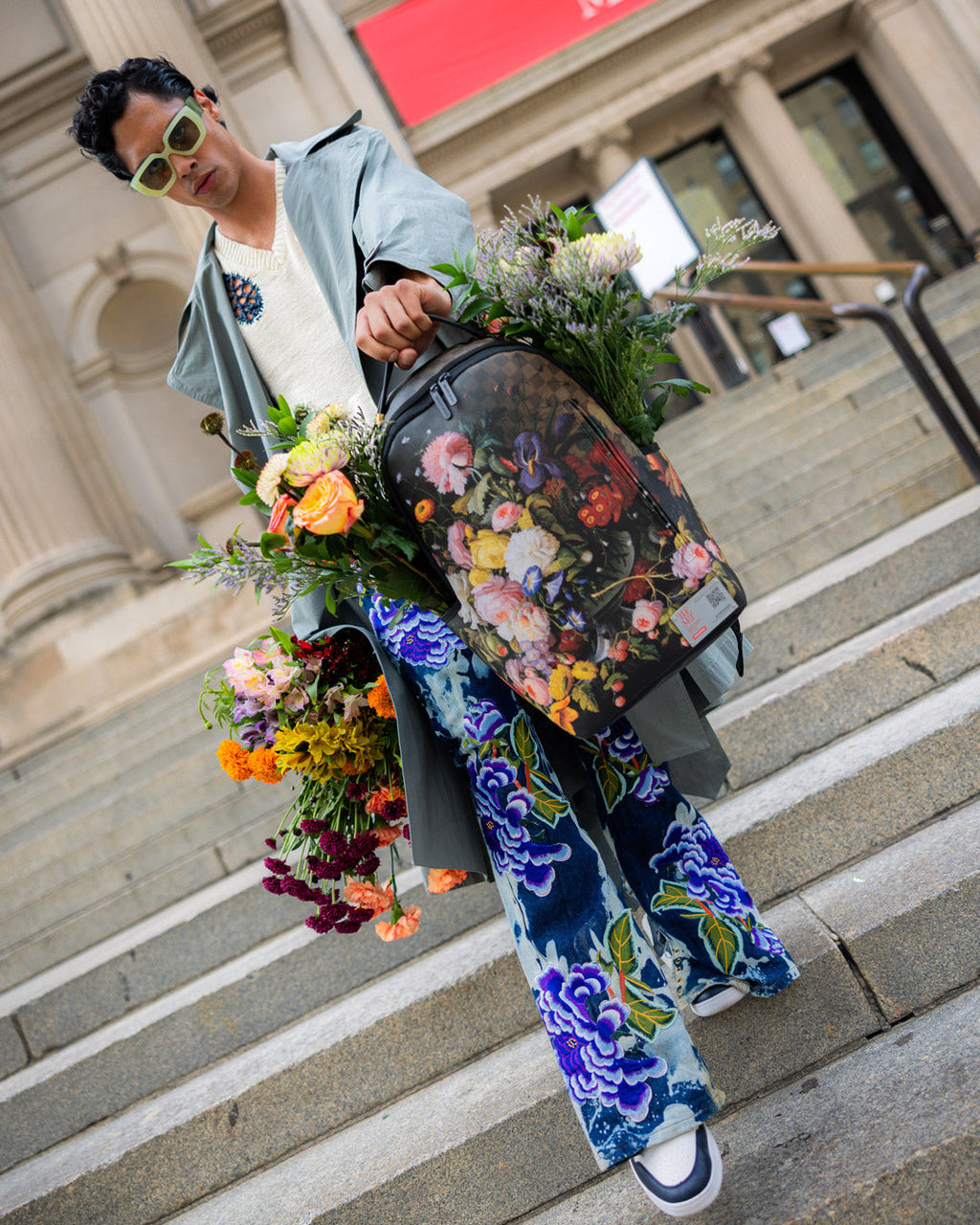 SPRAYGROUND THE MET ROESEN STILL LIFE BACKPACK