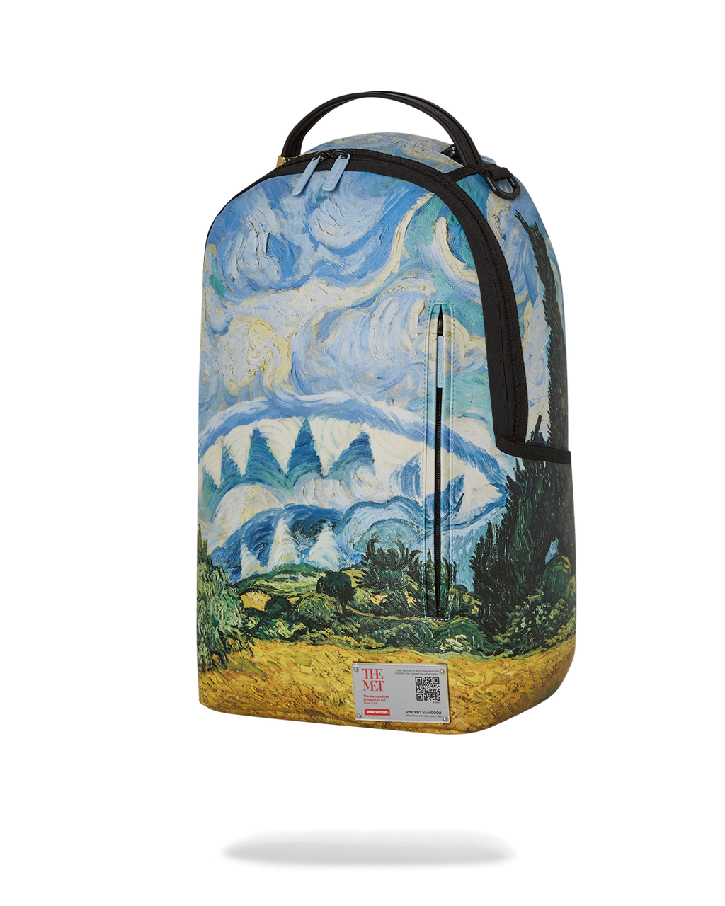 SPRAYGROUND THE MET VAN GOGH WHEAT FIELD WITH CYPRESSES BACKPACK