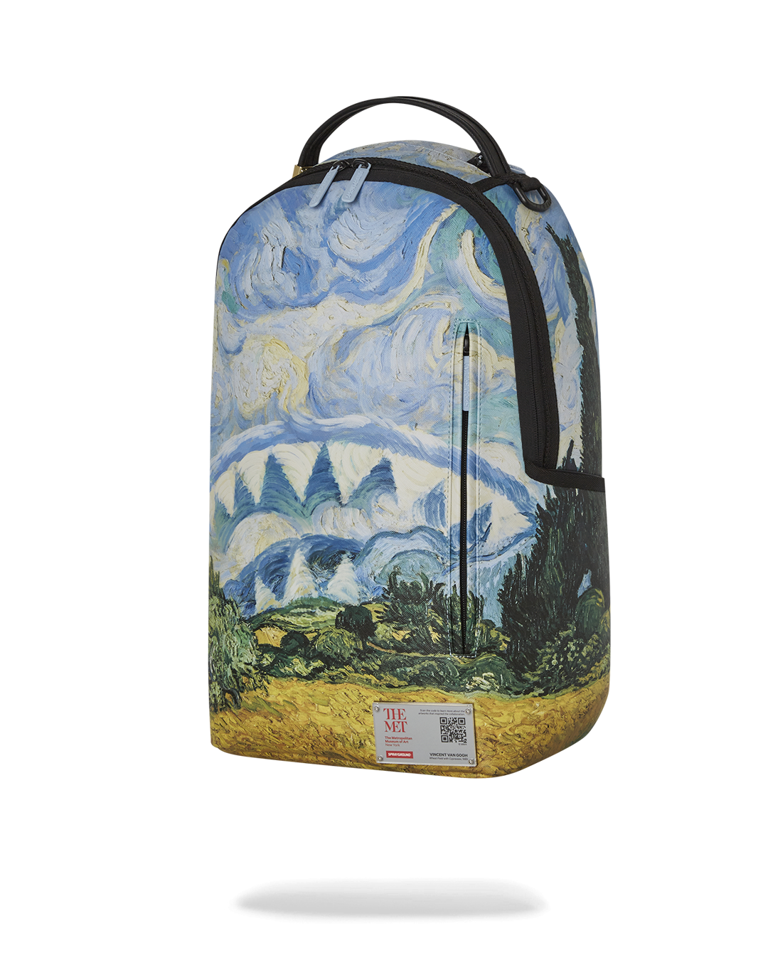 SPRAYGROUND THE MET VAN GOGH WHEAT FIELD WITH CYPRESSES BACKPACK