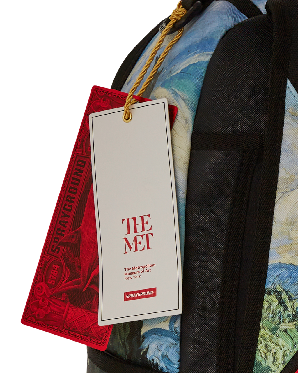 SPRAYGROUND THE MET VAN GOGH WHEAT FIELD WITH CYPRESSES BACKPACK