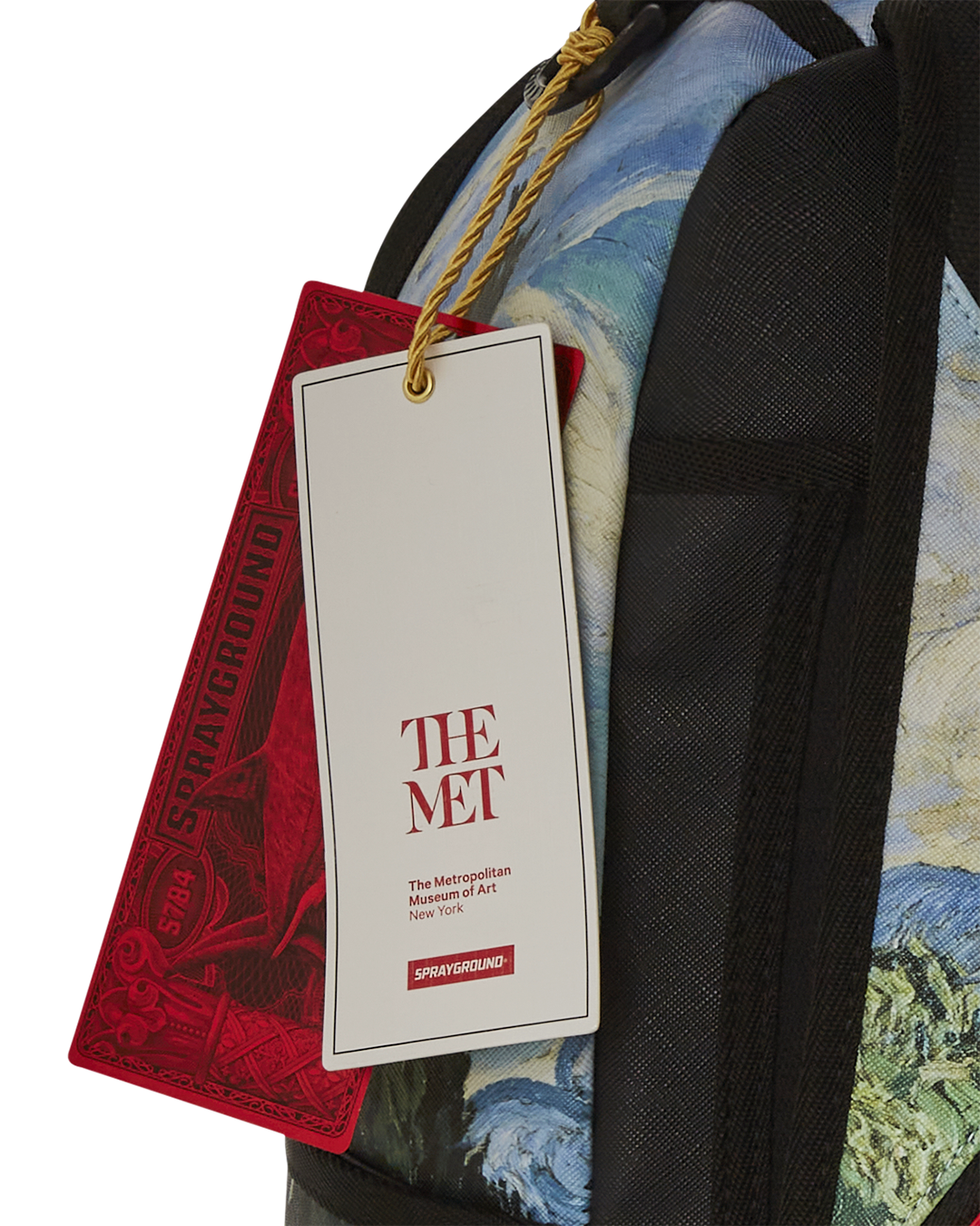 SPRAYGROUND THE MET VAN GOGH WHEAT FIELD WITH CYPRESSES BACKPACK