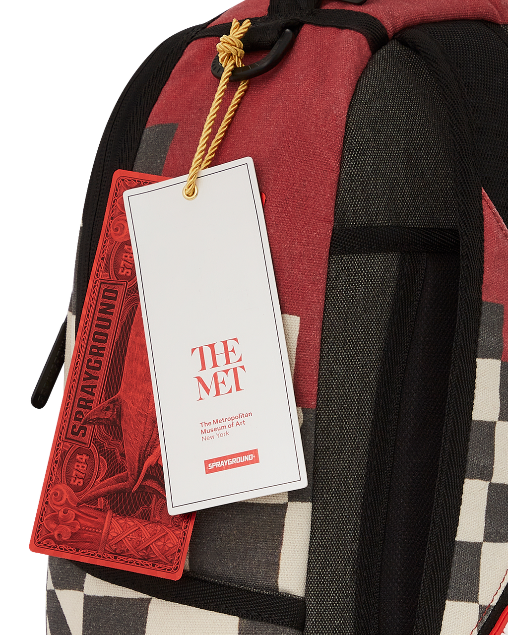 SPRAYGROUND THE MET INCA CHECKERBOARD BACKPACK