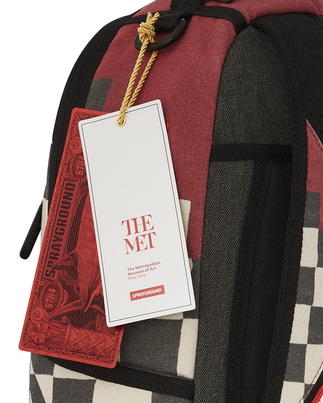 SPRAYGROUND THE MET INCA CHECKERBOARD BACKPACK