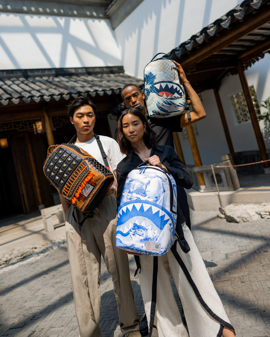 SPRAYGROUND THE MET CHINESE LANDSCAPE BACKPACK