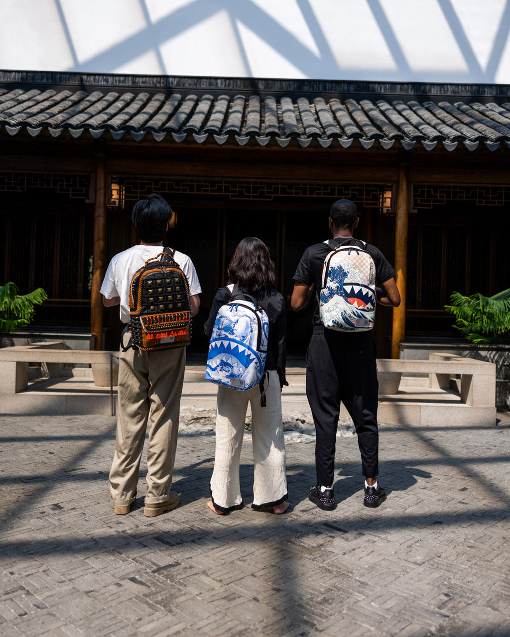 SPRAYGROUND THE MET CHINESE LANDSCAPE BACKPACK
