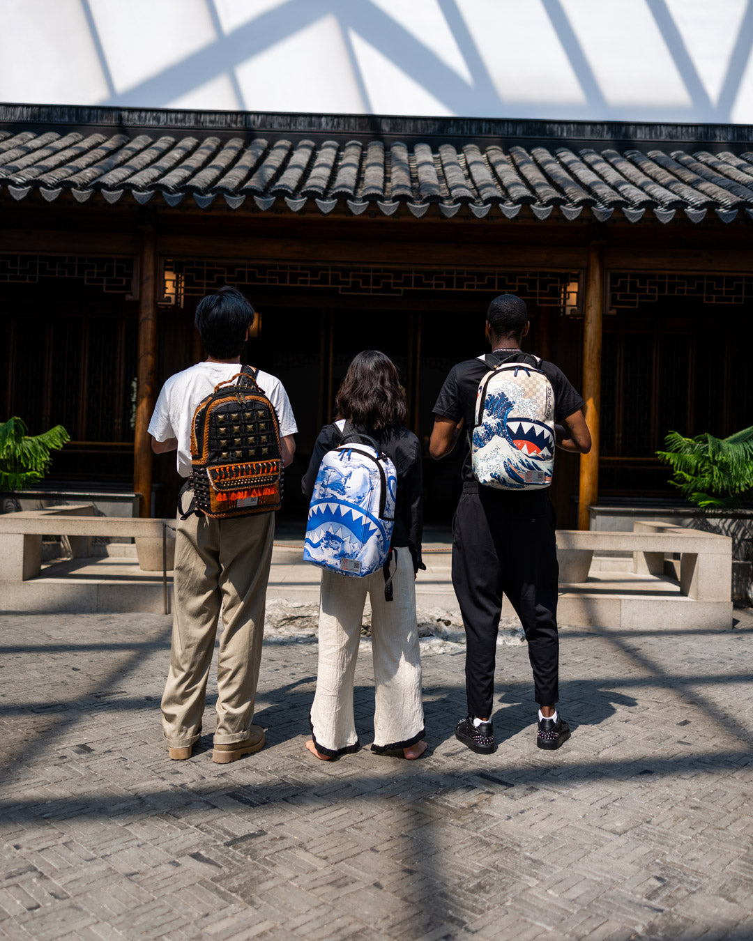 SPRAYGROUND THE MET CHINESE LANDSCAPE BACKPACK