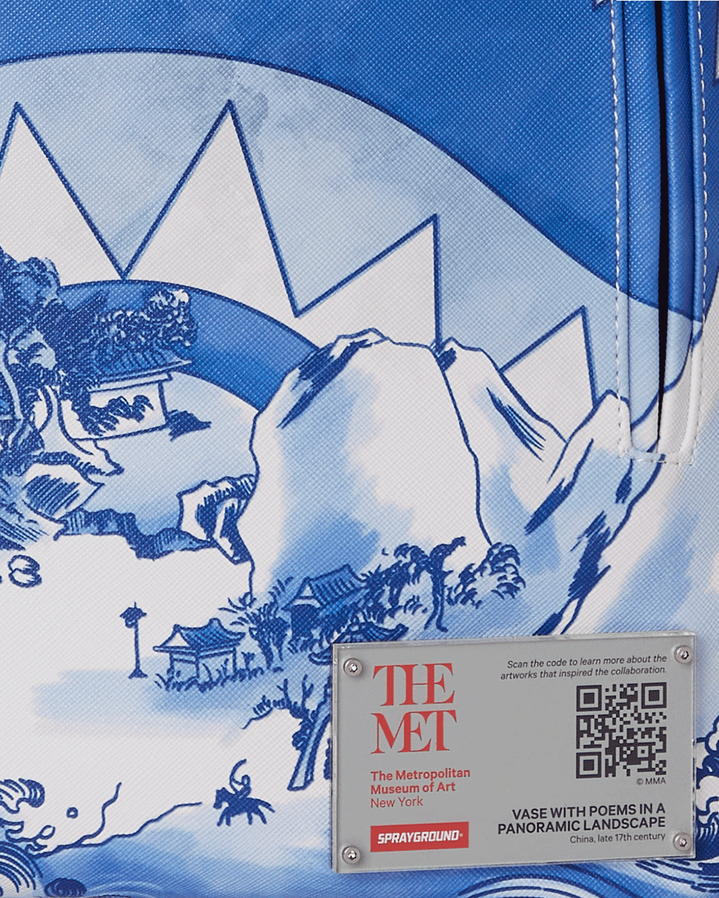 SPRAYGROUND THE MET CHINESE LANDSCAPE BACKPACK