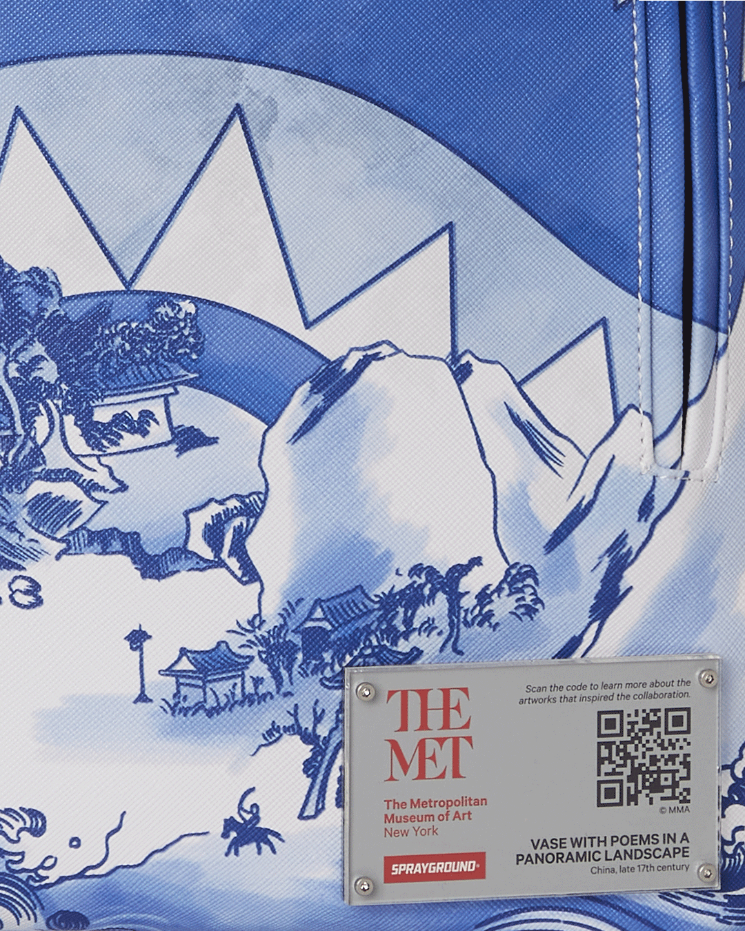 SPRAYGROUND THE MET CHINESE LANDSCAPE BACKPACK