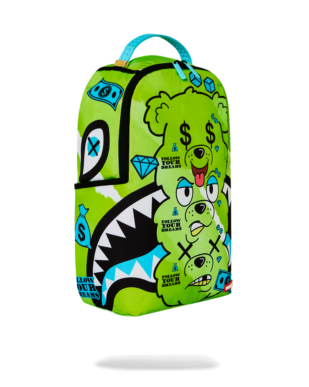 SPRAYGROUND MONEY BEAR SEEING TRIPLE DLXSR BACKPACK
