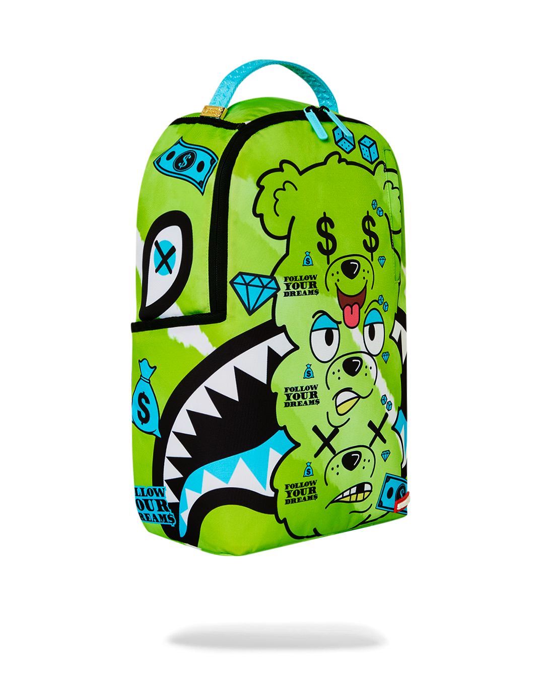 SPRAYGROUND MONEY BEAR SEEING TRIPLE DLXSR BACKPACK