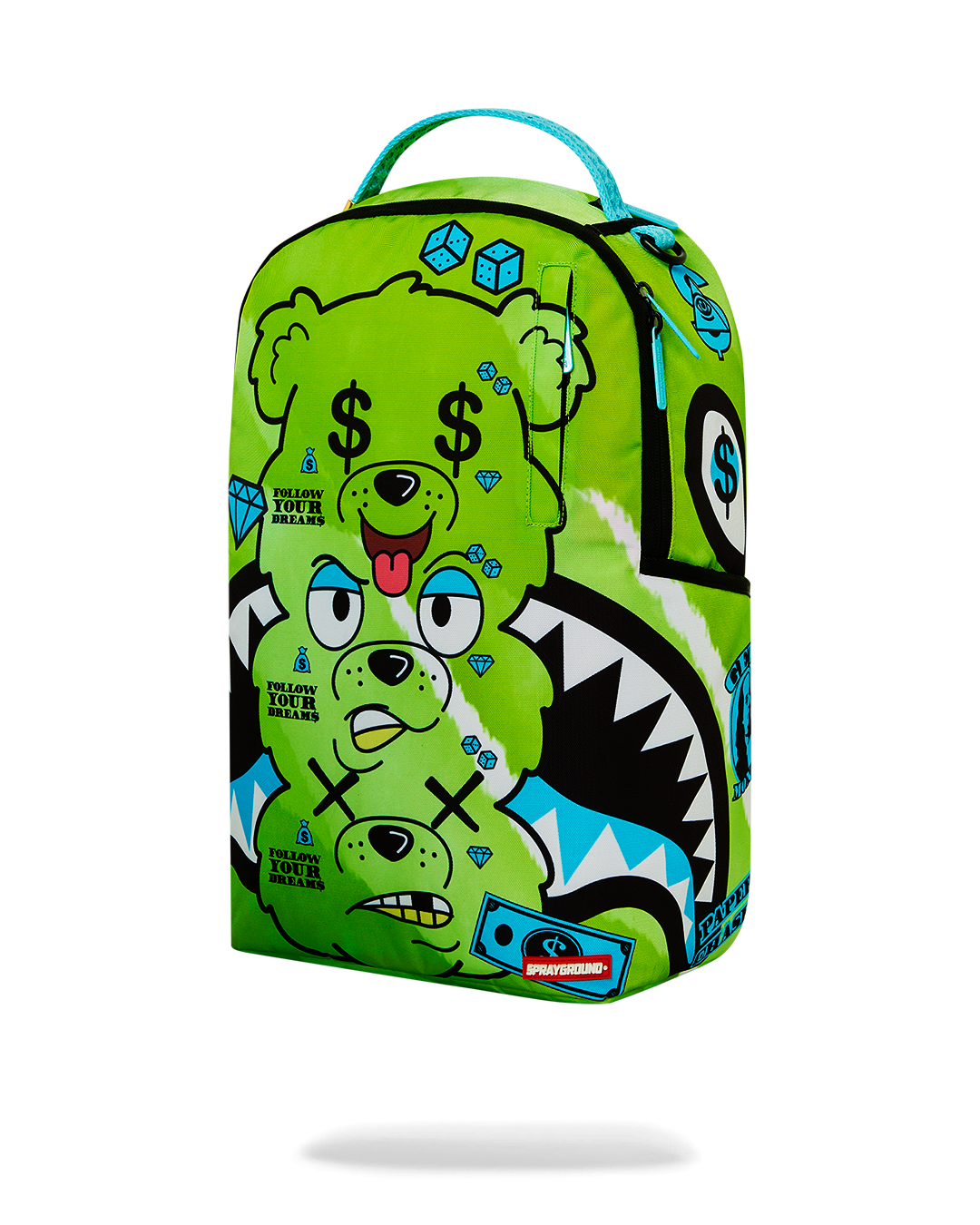 SPRAYGROUND MONEY BEAR SEEING TRIPLE DLXSR BACKPACK