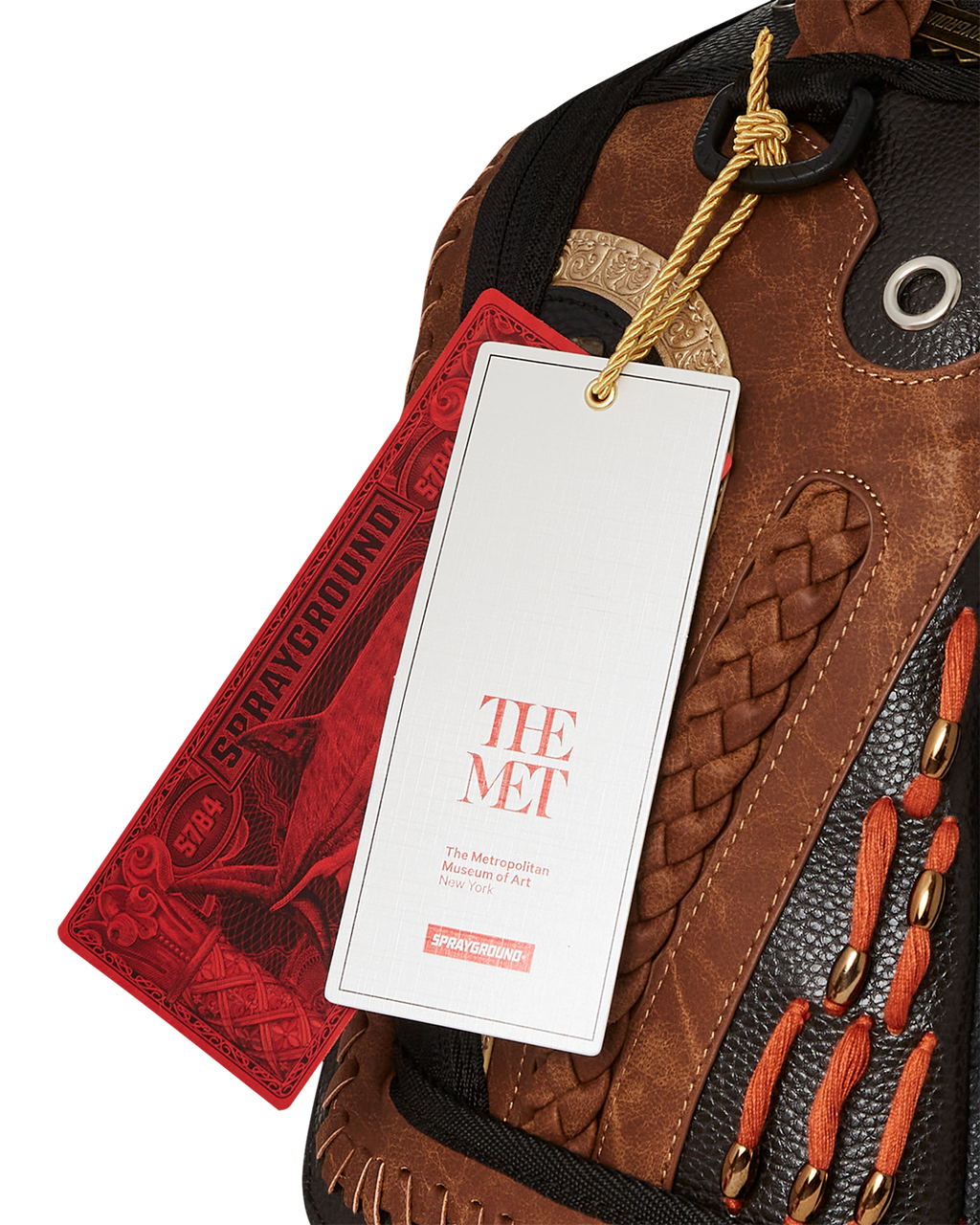 SPRAYGROUND THE MET JAPANESE SAMURAI ARMOR BACKPACK