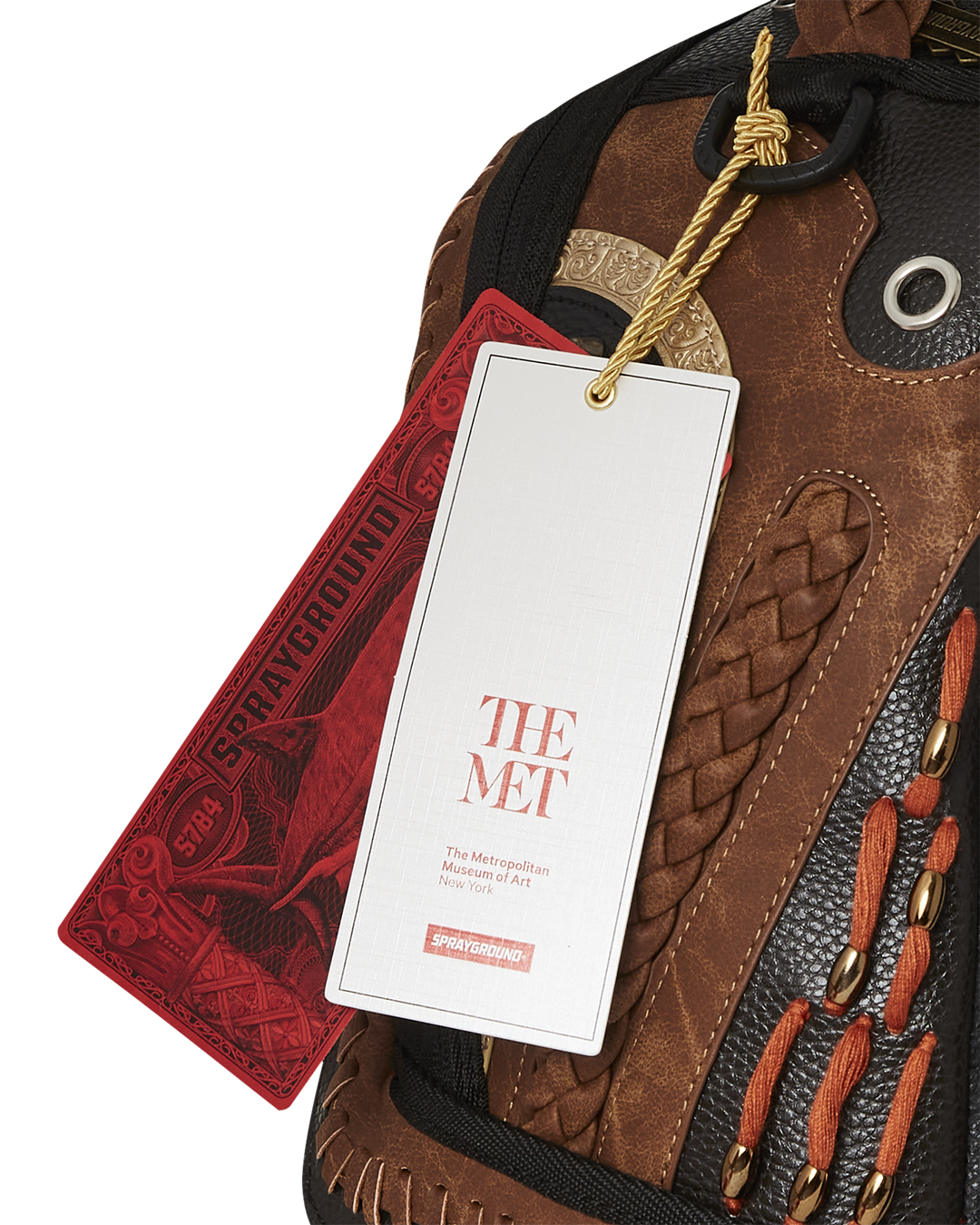 SPRAYGROUND THE MET JAPANESE SAMURAI ARMOR BACKPACK