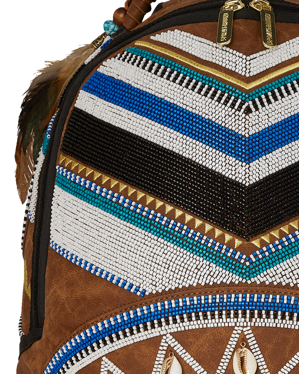 SPRAYGROUND THE MET KUBA KINGDOM HEADDRESS BACKPACK