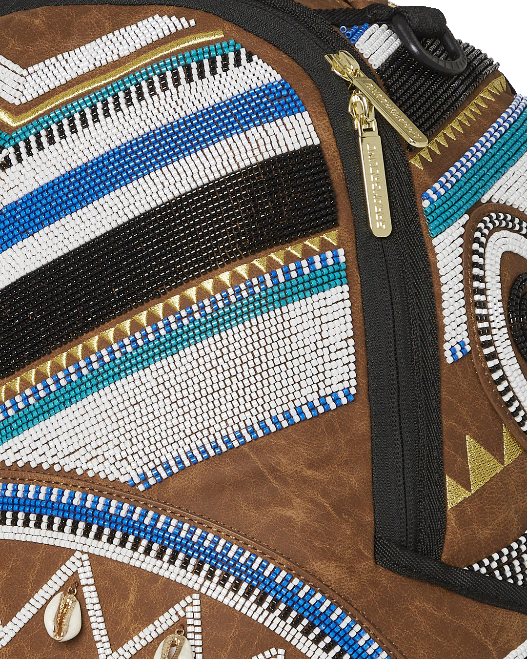SPRAYGROUND THE MET KUBA KINGDOM HEADDRESS BACKPACK