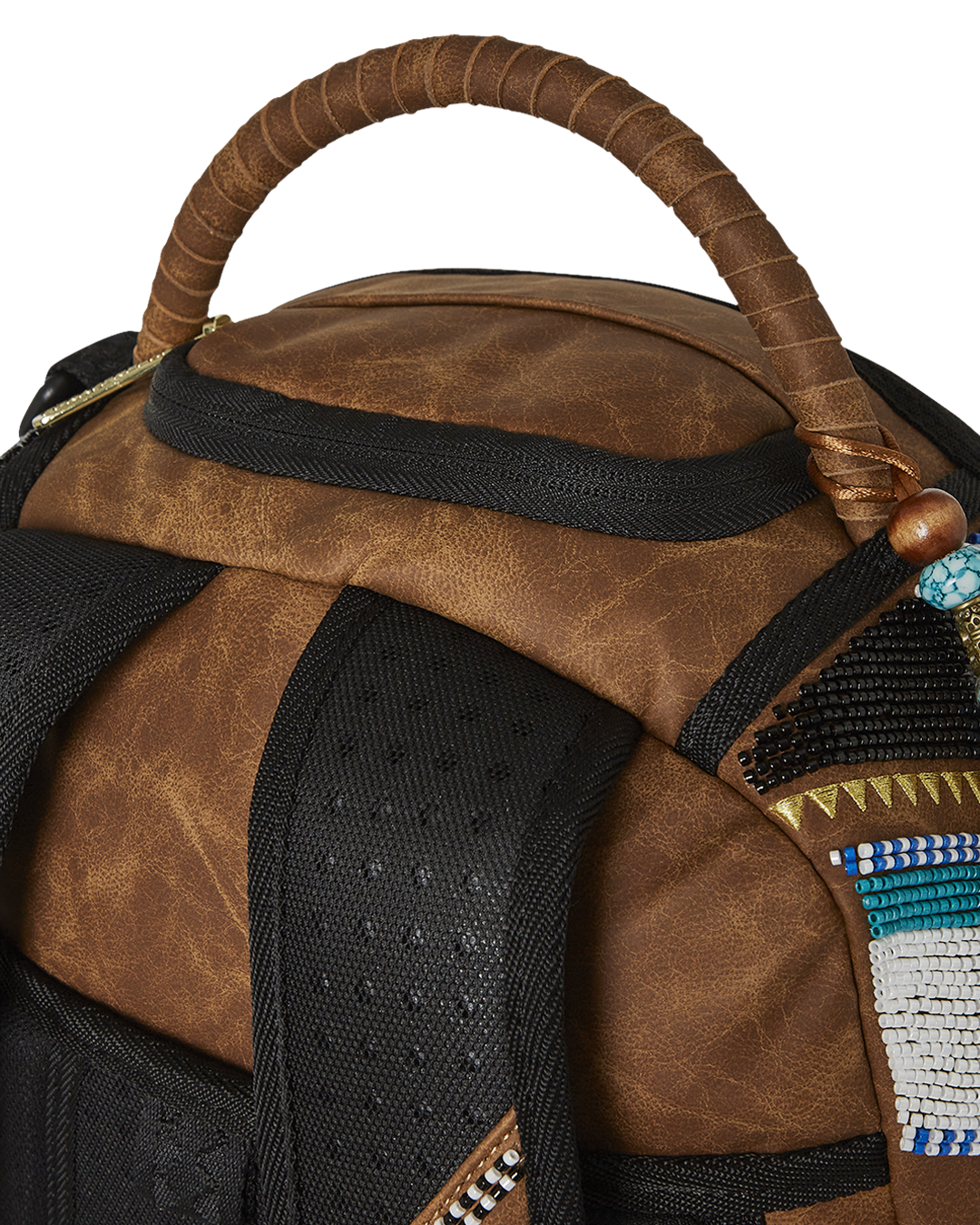 SPRAYGROUND THE MET KUBA KINGDOM HEADDRESS BACKPACK