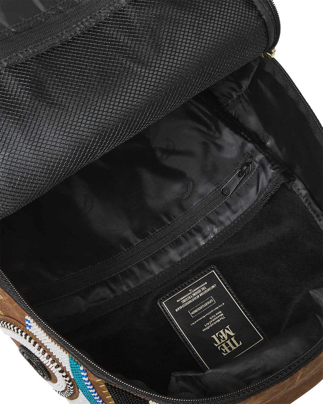 SPRAYGROUND THE MET KUBA KINGDOM HEADDRESS BACKPACK
