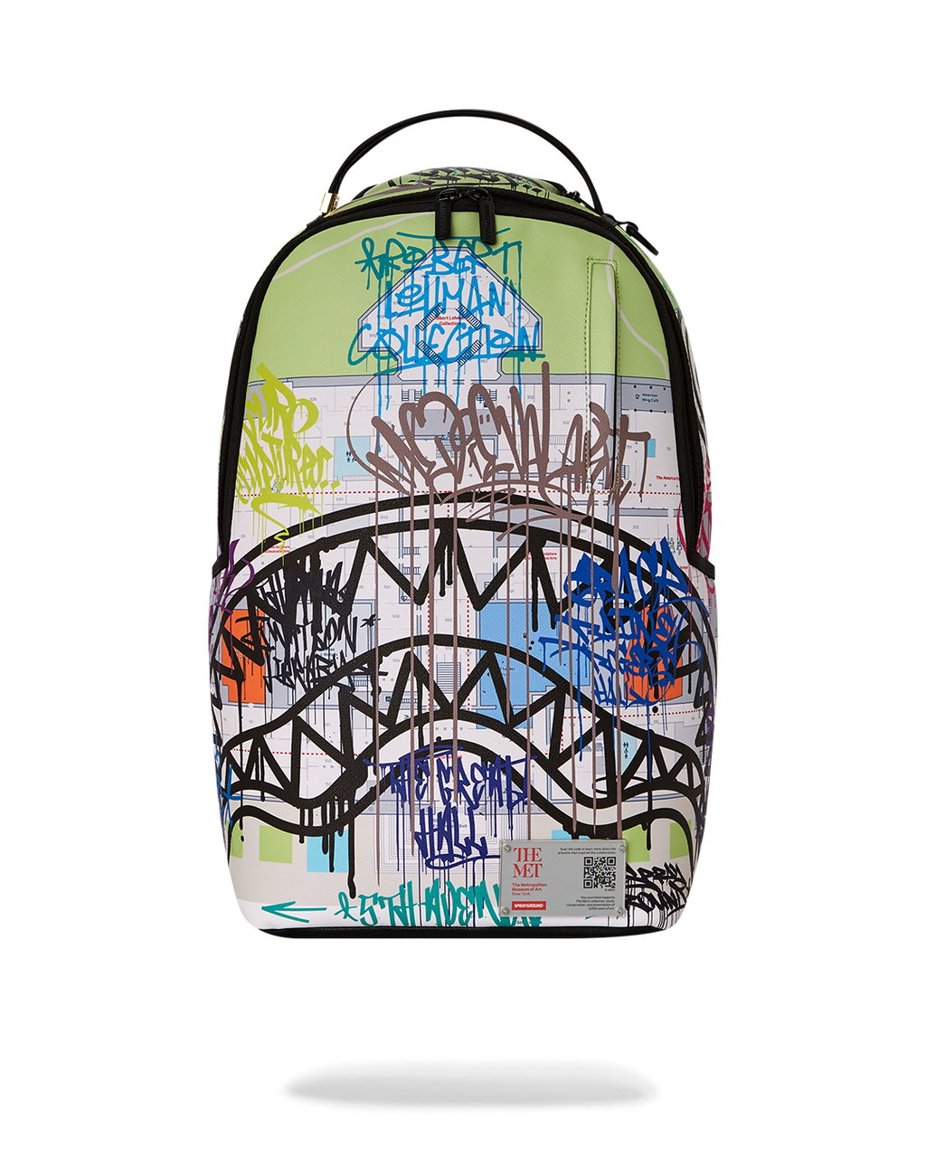 SPRAYGROUND THE MET MAP ONE BACKPACK