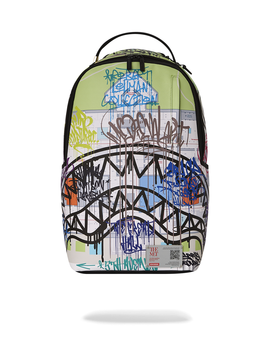 SPRAYGROUND THE MET MAP ONE BACKPACK