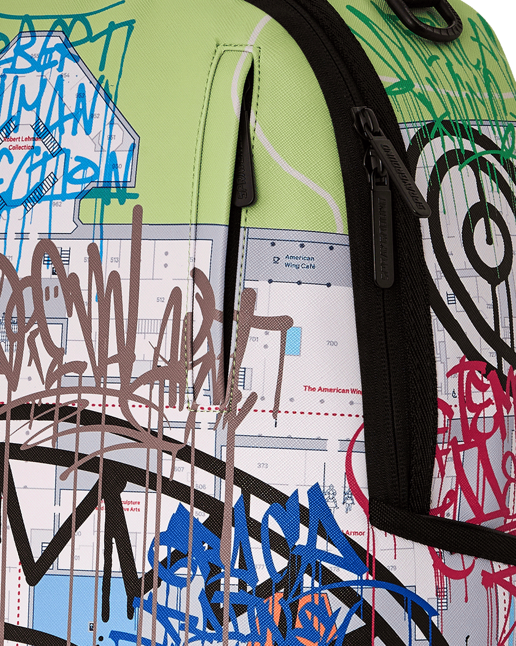 SPRAYGROUND THE MET MAP ONE BACKPACK