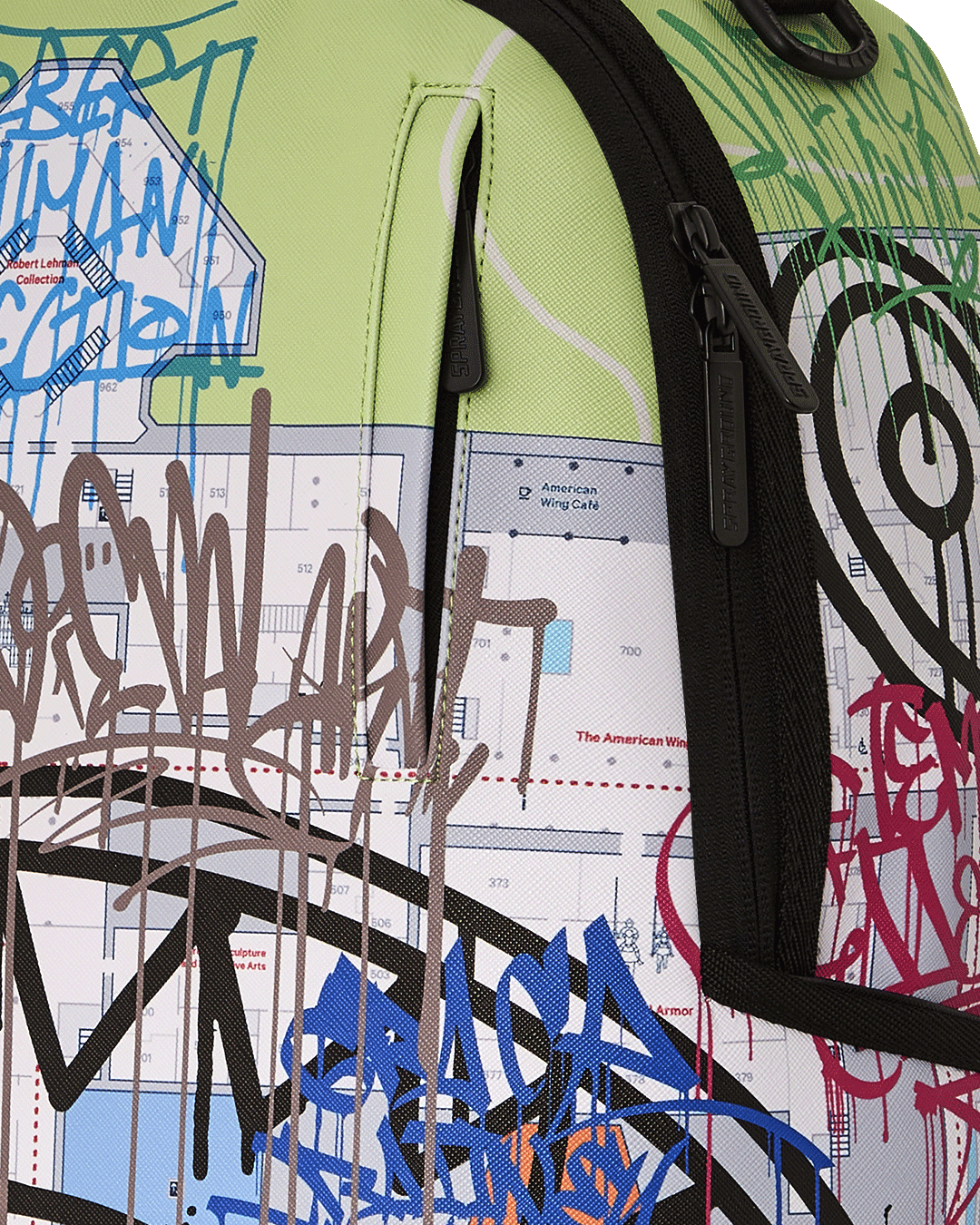SPRAYGROUND THE MET MAP ONE BACKPACK