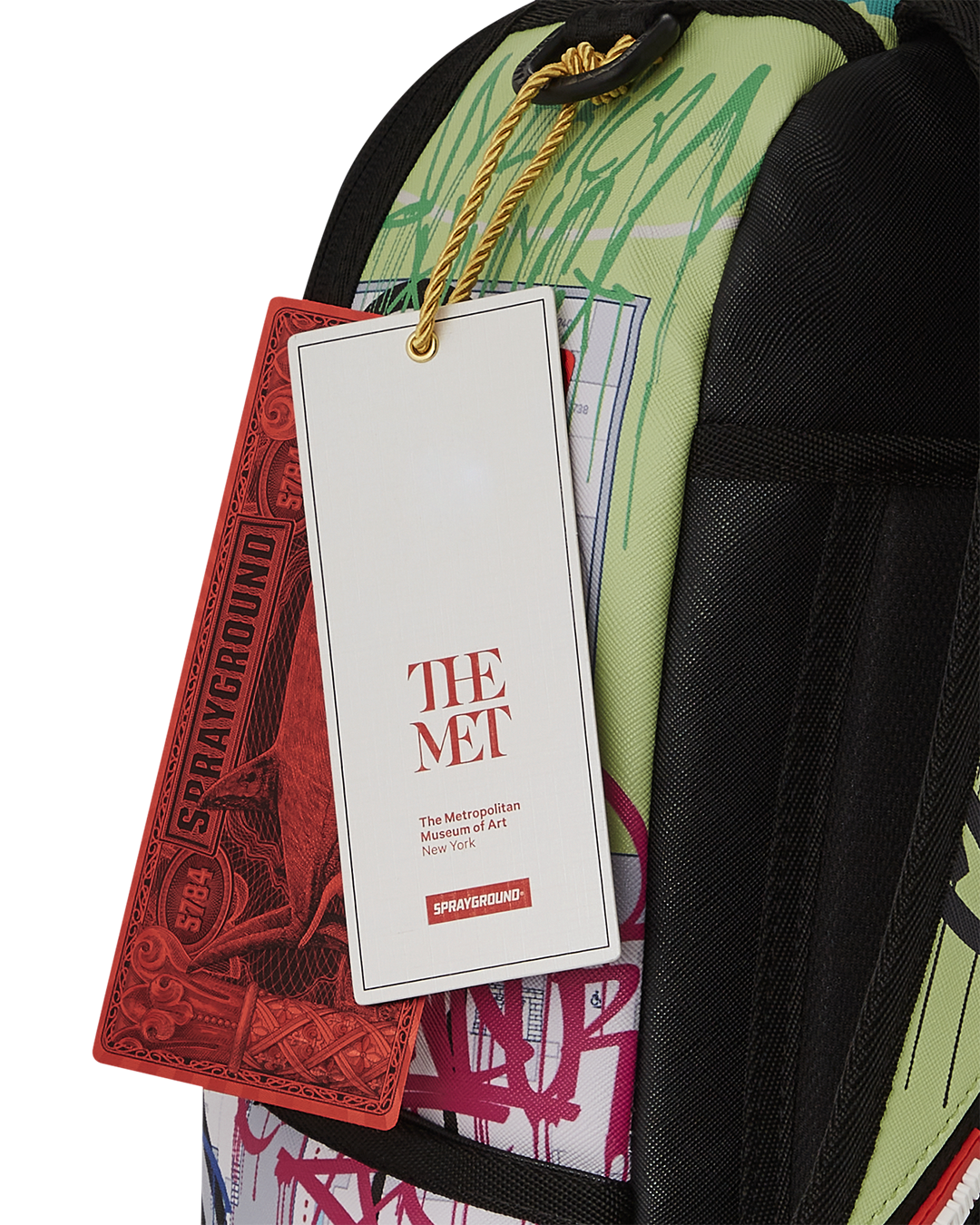 SPRAYGROUND THE MET MAP ONE BACKPACK