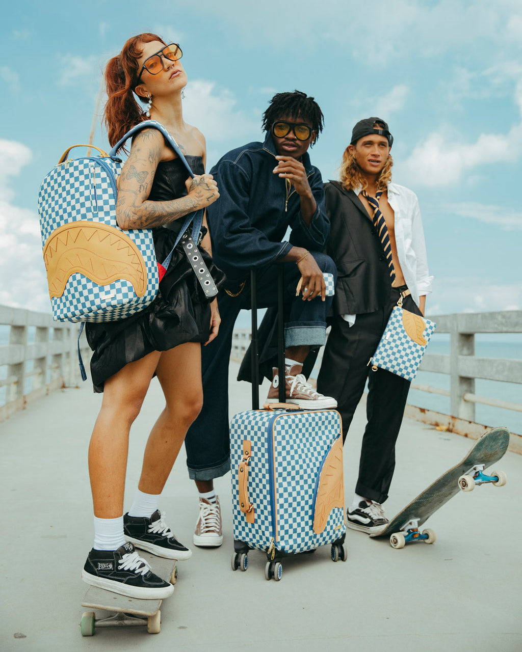 SPRAYGROUND NEW SHARK YACHT CLUB DLXSV BACKPACK