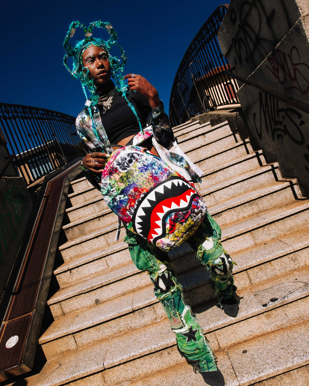 SPRAYGROUND LE MONDE DES GRAFFITIS BACKPACK