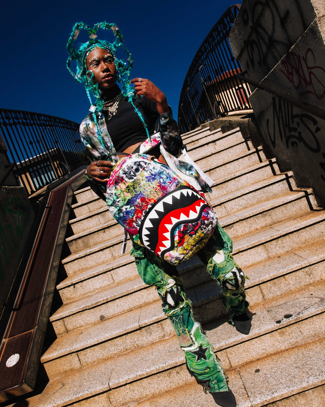 SPRAYGROUND LE MONDE DES GRAFFITIS BACKPACK