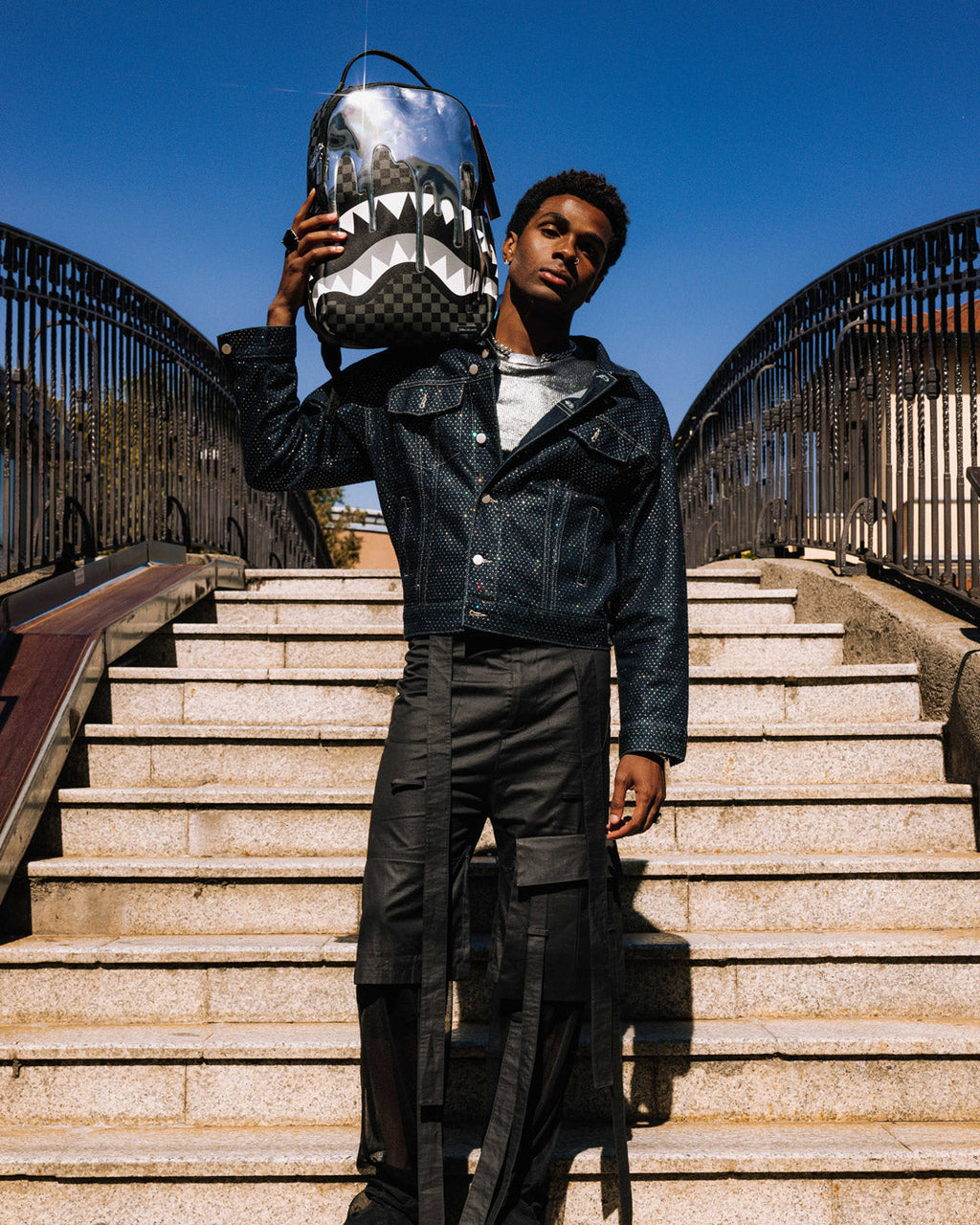SPRAYGROUND GHOST DRIP BACKPACK