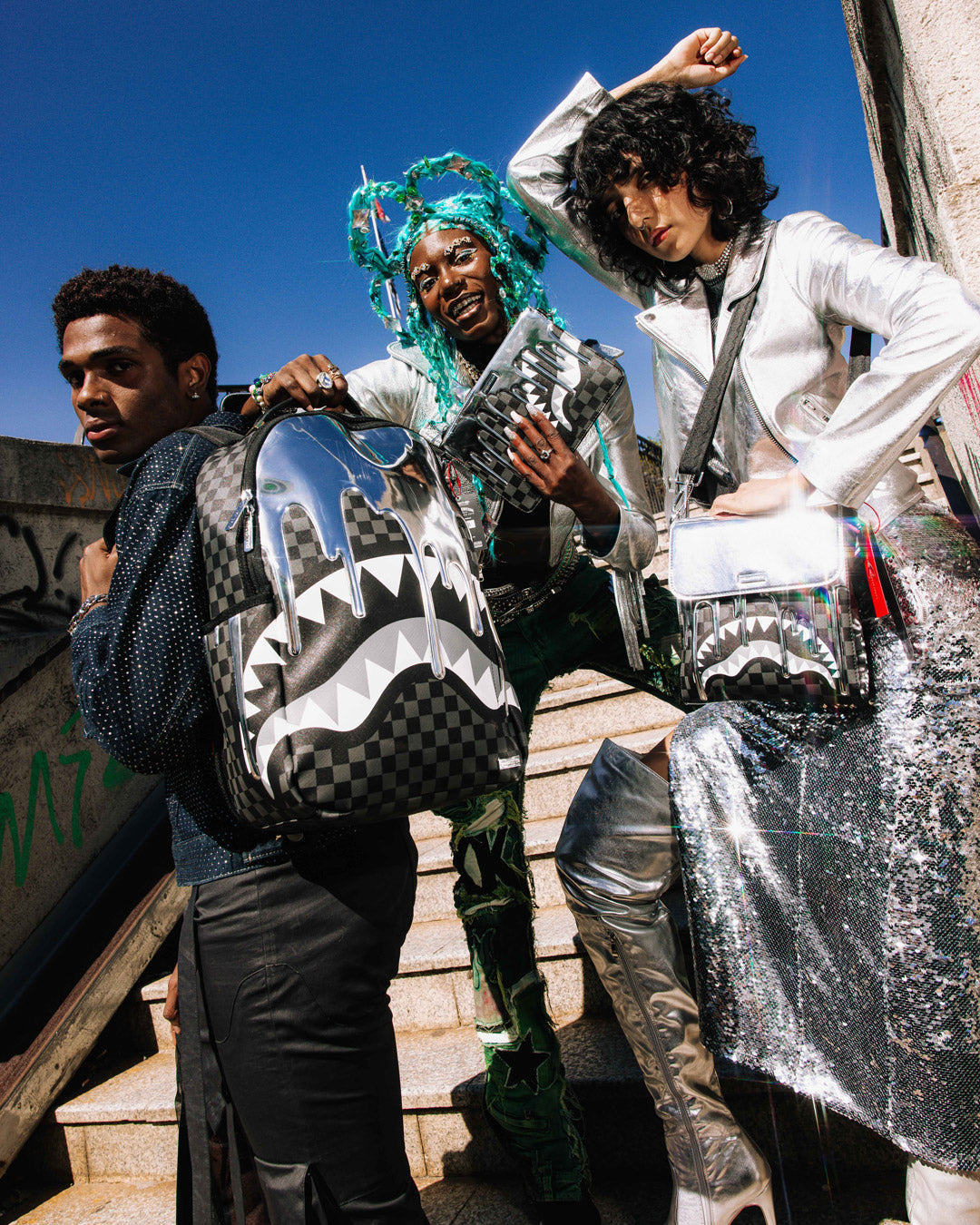 SPRAYGROUND GHOST DRIP BACKPACK