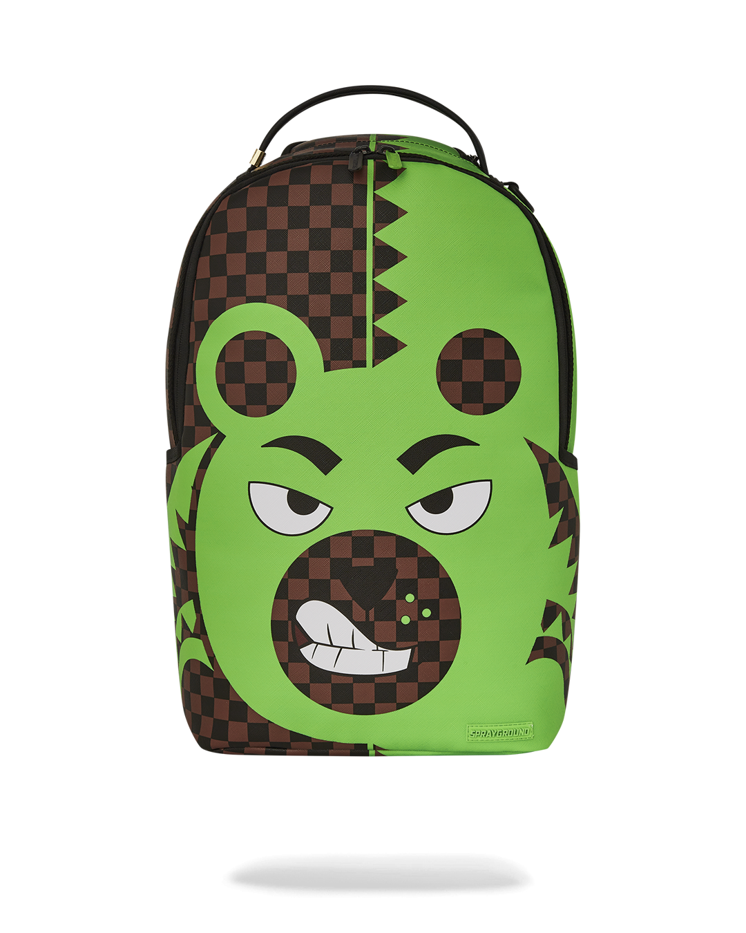 SPRAYGROUND GREEN MONEY BEAR DLXSV BACKPACK